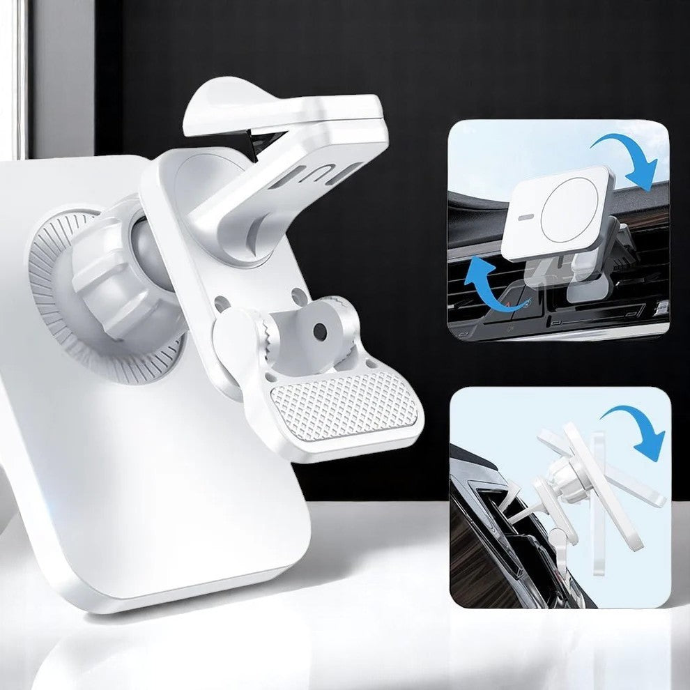 Chargeur Sans Fil - MagneticDriveCharger™ - Blanc