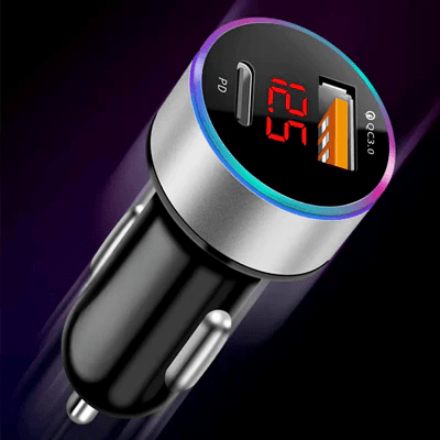 Bluetooth pour la voiture - LedCarCharger™ - Gris - Rafiki Auto