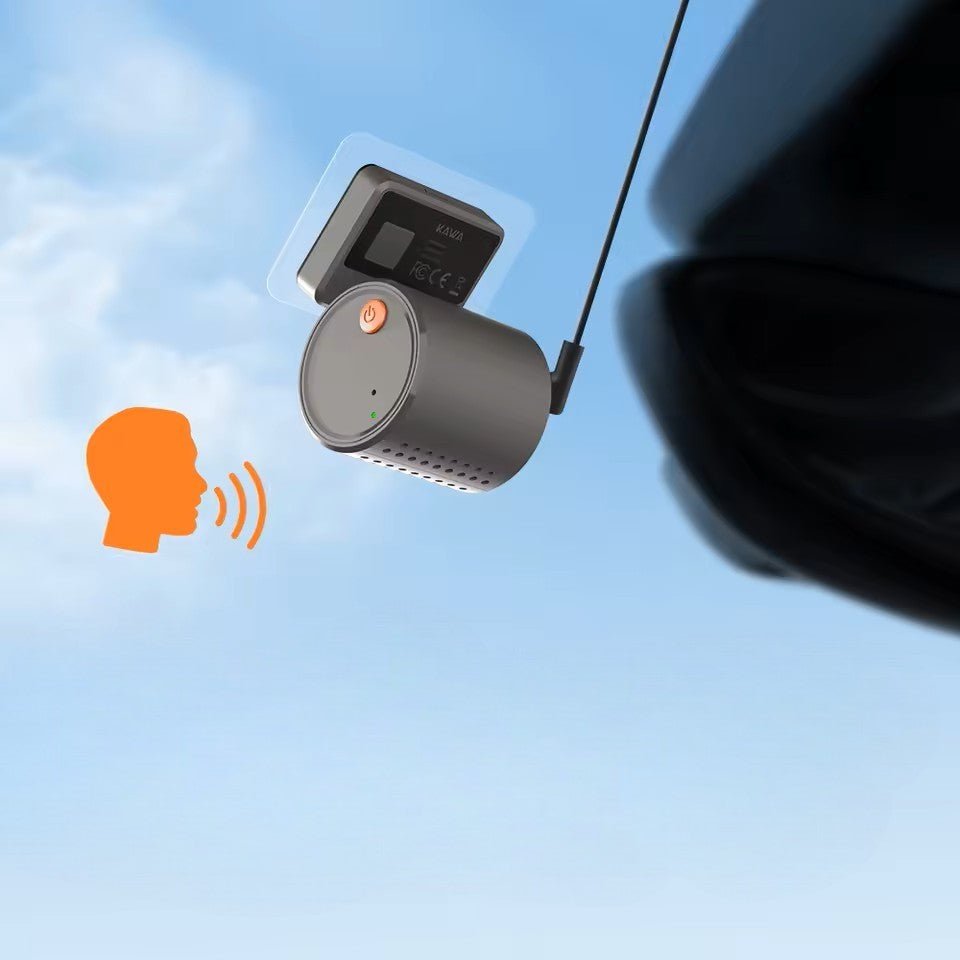 Caméra pour Voiture - MiniDashGuard2K™ - Gris - Rafiki Auto