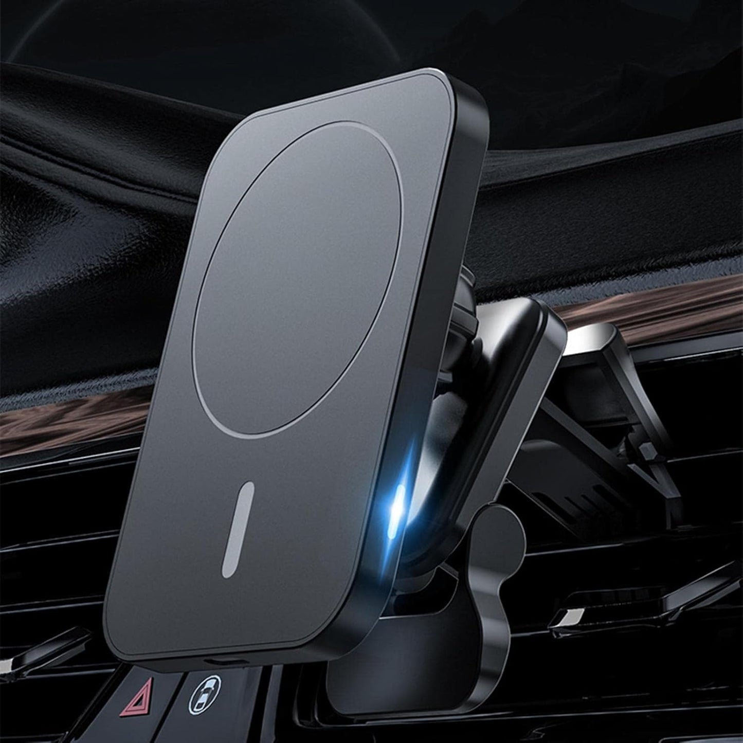 Chargeur Sans Fil - MagneticDriveCharger™ - Noir - Rafiki Auto