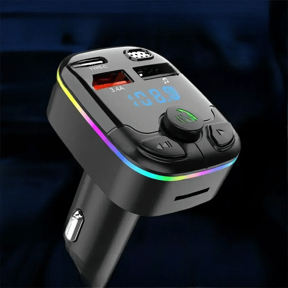 Transmetteur FM Bluetooth - CarFMTransmitter™ - Rafiki Auto