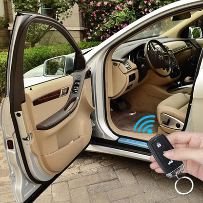Alarme voiture activée à distance avec sa télécommande