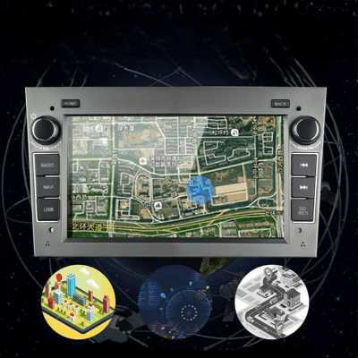 Autoradio Voiture - CarPlayRadio™ - Gris - Rafiki Auto