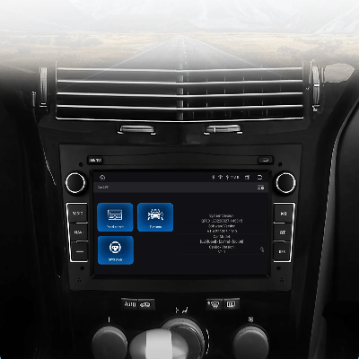 Autoradio Voiture - CarPlayRadio™ - Noir - Rafiki Auto