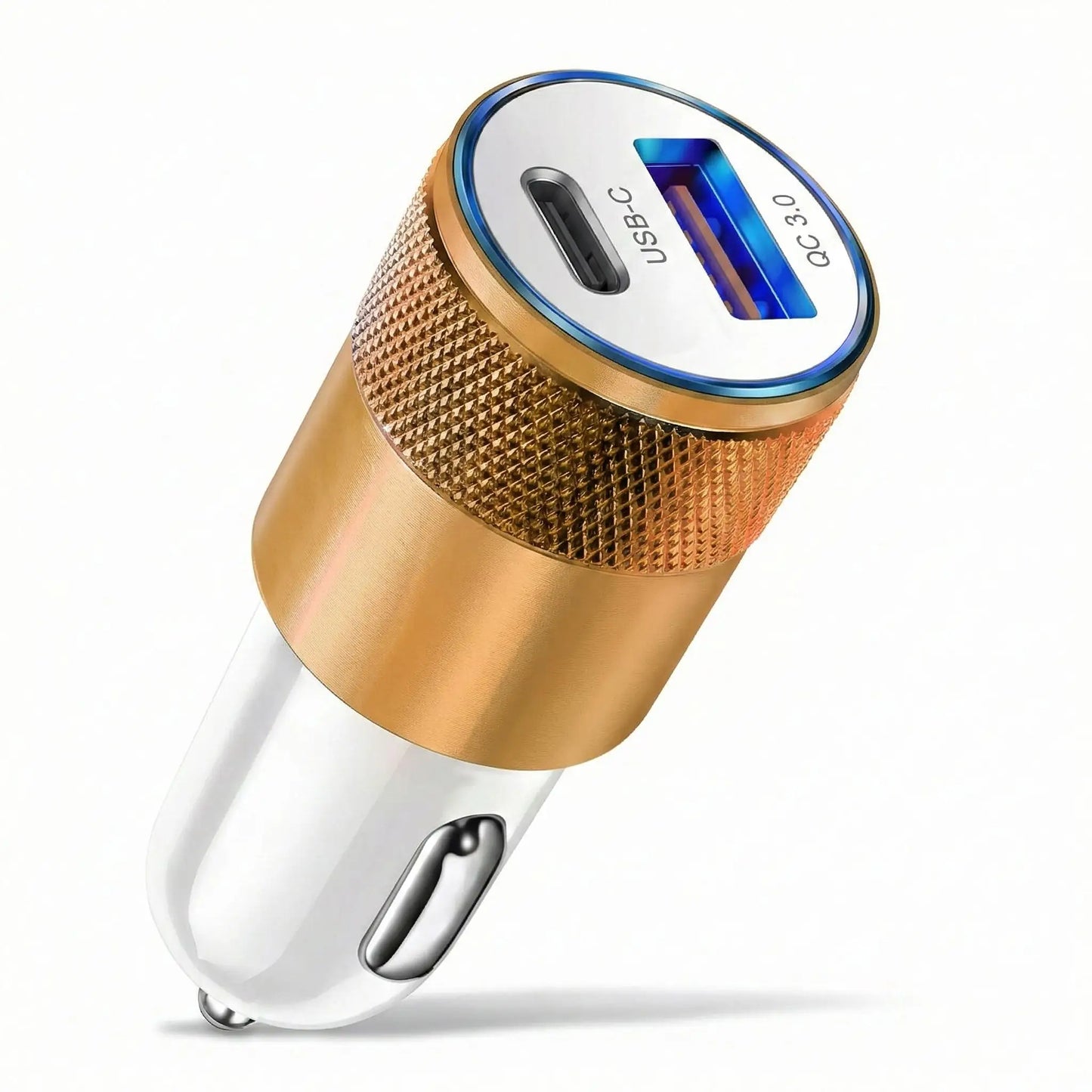 chargeur allume cigare doré