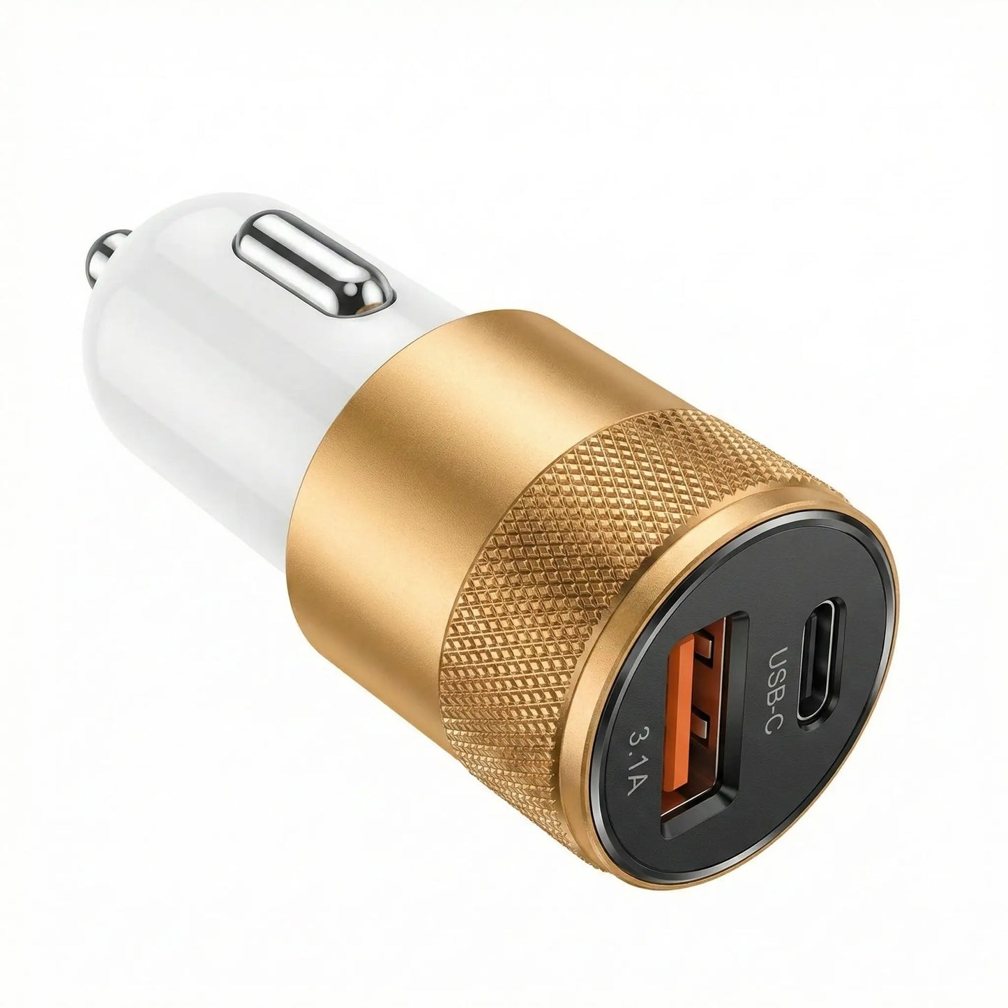 chargeur allume cigare doré