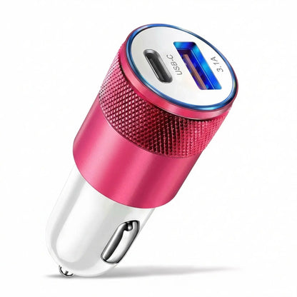 chargeur allume cigare rose