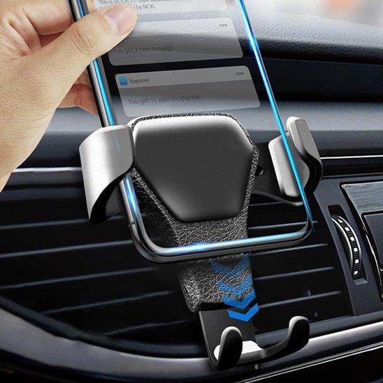 Support téléphone voiture | Magnétique Pivotant - Rafiki Auto