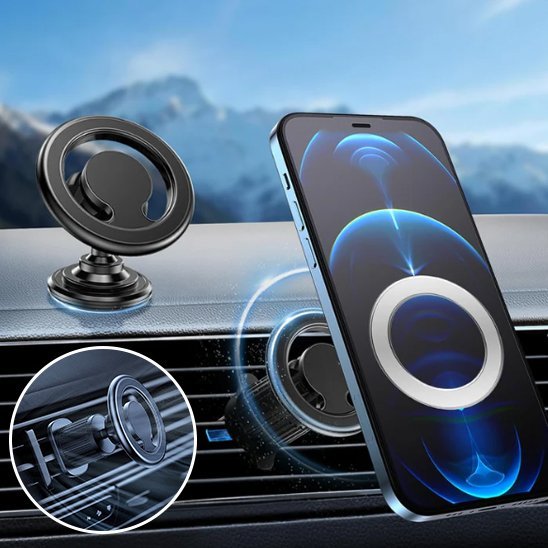 Support téléphone voiture magnétique | UltraStable - Rafiki Auto
