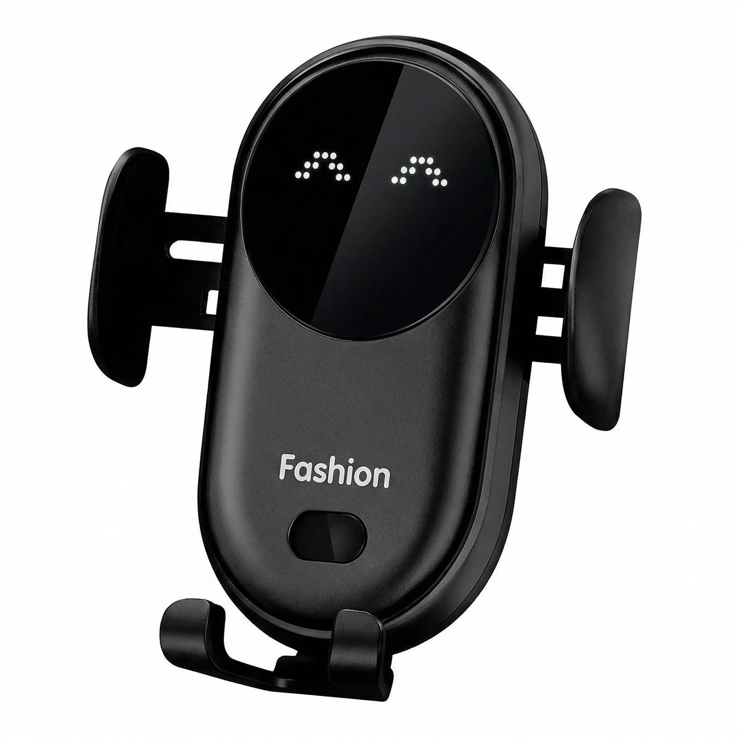 support telephone voiture noir