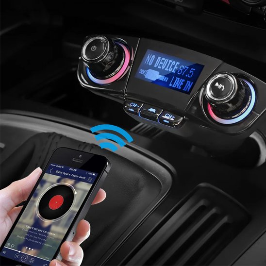 Transmetteur FM et Bluetooth 