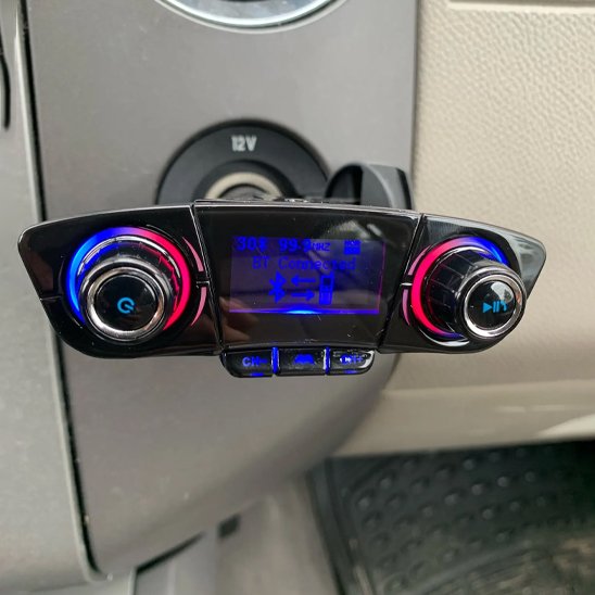 Transmetteur FM et Bluetooth 